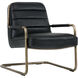 Lincoln Vintage Black Lounge Chair